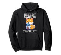 Womens Girls Bubble Boba Favorite Tea Shirt Kawaii Shiba Inu Sudadera con Capucha