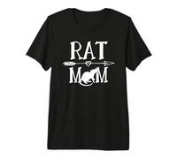 Womens Girls Cute Funny Boho Arrow Heart Pet Rat Mom Lover Camiseta Premium