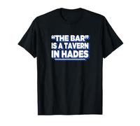 Womens Girls Funny The Bar Is A Tavern In Hades Camiseta
