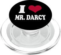 Womens Girls I Heart Mr Darcy PopSockets PopGrip para MagSafe