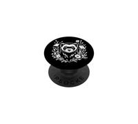 Womens Girls Kid Aesthetic Wildflower Botanical Ferret Lover PopSockets PopGrip Adhesivo