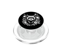 Womens Girls Kid Aesthetic Wildflower Botanical Ferret Lover PopSockets PopGrip para MagSafe