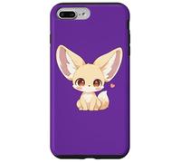 Womens Girls Kids Anime Chibi Kawaii Fennec Fox Lover Carcasa para iPhone 7 Plus/8 Plus