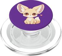 Womens Girls Kids Anime Chibi Kawaii Fennec Fox Lover PopSockets PopGrip para MagSafe