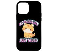 Womens Girls Kids Chibi Kawaii Energy Orange Tabby Cat Lover Carcasa para iPhone 12 Mini