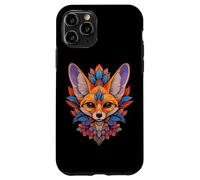 Womens Girls Kids Colorful Mandala Fennec Fox Lover Carcasa para iPhone 11 Pro