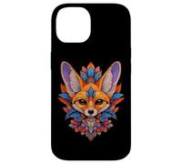 Womens Girls Kids Colorful Mandala Fennec Fox Lover Carcasa para iPhone 14