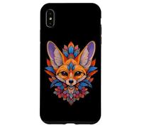 Womens Girls Kids Colorful Mandala Fennec Fox Lover Carcasa para iPhone XS MAX