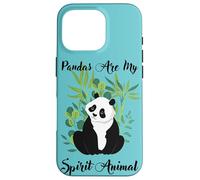 Womens Girls Kids Cute Cartoon My Spirit Animal Panda Lover Carcasa para iPhone 16 Pro