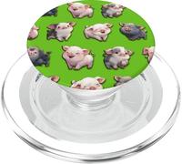 Womens Girls Kids Cute Show Pig Lover Pattern PopSockets PopGrip para MagSafe