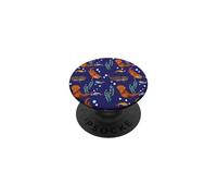 Womens Girls Kids Pattern Sea Otter Lover PopSockets PopGrip Adhesivo