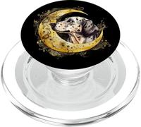 Womens Girls Moon Catahoula Leopard Dog PopSockets PopGrip para MagSafe