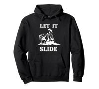 Womens Girls Reining Horse Lover Let It Slide Sudadera con Capucha
