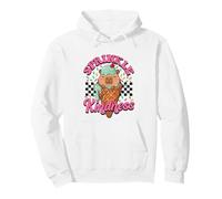 Womens Girls Sprinkle Kindness Ice Cream Capybara Lover Sudadera con Capucha