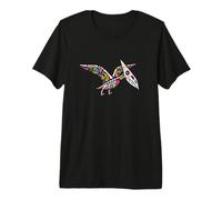 Womens Girls Sugar Skull Muertos Pterodactyl Pterosaur Lover Camiseta Premium