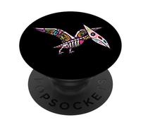 Womens Girls Sugar Skull Muertos Pterodactyl Pterosaur Lover PopSockets PopGrip Adhesivo