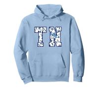 Women's Girls Tennessee Vintage Wildflowers Graphic Print Sudadera con Capucha