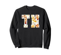 Women's Girls TN Tennessee Floral Fall Spice Print Sudadera