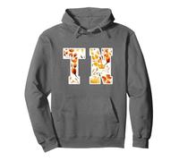 Women's Girls TN Tennessee Floral Fall Spice Print Sudadera con Capucha