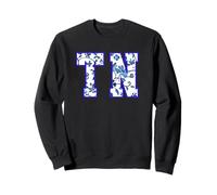 Women's Girls Vintage Wildflower Tennessee TN Print Sudadera