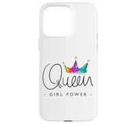 Women's Girls World Queen Graphic Design Tshirt, Queen Style Carcasa para iPhone 15 Pro Max