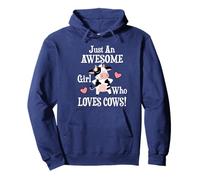 Womens Heifer Funny Awesome Girl Who Loves Cows Lover Sudadera con Capucha