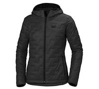 Womens Helly Hansen W Lifaloft Hooded Ins Jkt, Negro, M