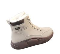 Women's High Performance Warm Boots Soft And Comfortable Can Adapt To The Cold And Harsh Environment Cómodo Zapatos Mujer Elegante Tacón Pequeño, caqui, 38 EU