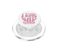 Womens I Love Bad Choices Ironic Heart PopSockets PopGrip para MagSafe