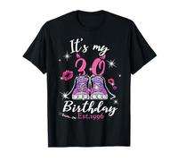 Womens It’s My 30th Birthday Sneakers EST 1996 30 Years Old Camiseta