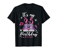 Womens It’s My 35th Birthday Sneakers EST 1991 35 Years Old Camiseta
