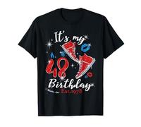 Womens It’s My 48th Birthday Sneakers EST 1978 48 Years Old Camiseta