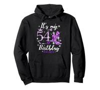 Womens It’s My 54th Birthday Queen EST 1972 54 Years Old Sudadera con Capucha