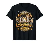 Womens It’s My 63rd Birthday 63 Years Old Birthday Queen Camiseta
