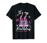 Womens It’s My 66th Birthday Sneakers EST 1960 66 Years Old Camiseta