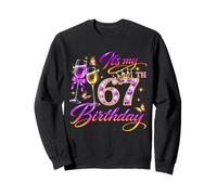 Womens It’s My 67th Birthday 67 Years Old Birthday Queen Sudadera