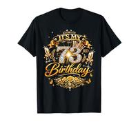 Womens It’s My 73rd Birthday 73 Years Old Birthday Queen Camiseta