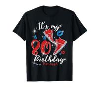 Womens It’s My 80th Birthday Sneakers EST 1946 80 Years Old Camiseta