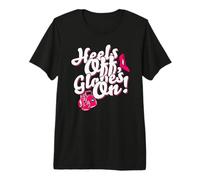 Womens Kickboxer Boxing: Heels Off, Gloves On Camiseta Premium