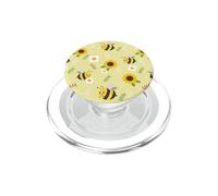 Womens Kids Girls Cute Flowers Honey Bee Lover PopSockets PopGrip para MagSafe