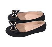 Womens Knit Ballet Flats with Cat Print,Women's Orthopedic Slip On Walking Shoes,Breathable Arch Support Mesh Loafers with Non-Slip Soft Sole, Lightweight Mary Jane Pumps for All-Day Work & Travel