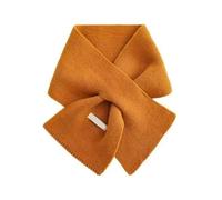 Women's Knitted Short Scarf, Fashion Short Neckerchief Decoration Wraps Soft Warm Scarves Neck Warmer (Yellow)