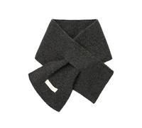 Women's Knitted Short Scarf, Fashion Short Neckerchief Decoration Wraps Soft Warm Scarves Neck Warmer (Dark grey)