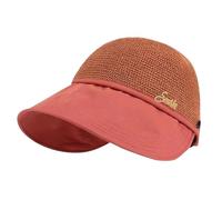 Women's Large Brim Sun Hat, Women's Sun Hats UV Protection Large Wide Brim Hat Women (Brick Red,One Size Fits All)