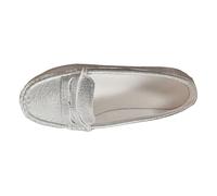 Womens Leather Loafers Comfortable Soft Sole Wide Fit Slip On Walking Shoes Breathable Pointed Toe Non Slip Boat Shoes Lightweight Formal Orthopedic Moccasin For Work Business Office