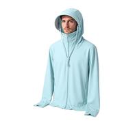 Women's Lightweight Quick-Dry Sun Protection Hoodie with Adjustable Neck Cover for Summer Outdoor Activities