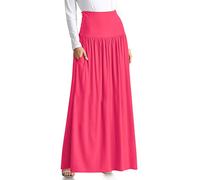 Womens Long Maxi Skirt with Pockets Reg and Plus Size - Made in The USA
