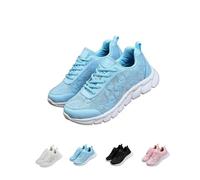 Women's Luxurious Orthopedic Sneakers, Hollow Breathable Mesh Shoes for Women, Women's Luxurious Orthopedic Sneakers (Blue,37)