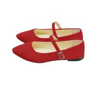 Women's Mary Jane Ballet Flat Shoes Dressy Foldable Knit Flats with Arch Support Comfortable for Casual Work Office