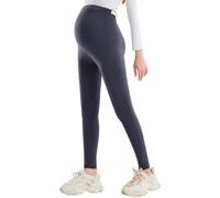 Women's Maternity Leggings Adjustable Waistband/Over The Belly Pregnancy Casual Yoga Tights/Maternity Pants For Pregnancy All Stages. ,Gris Oscuro,SG